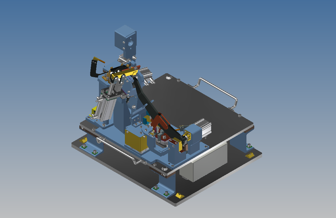 BKT座椅焊接夹具3D图纸 INVENTOR设计 附STP